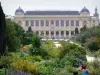 Jardim de plantas - Fachada da Grande Galeria da Evolução e Parterres Franceses