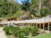 Jardin botanique du Carbet - Habitation Latouche - Parcours didactique aménagé du zoo de Martinique