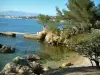 Kaap van Antibes - Zee en wilde kreek