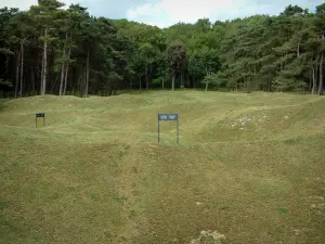 Kanadisches Denkmal von Vimy - Schlachtfeld