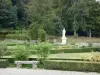 Kasteel van Bussy-Rabutin - Franse tuin bloemperken