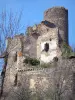 Kasteel van Léotoing - Middeleeuwse kasteelruïnes