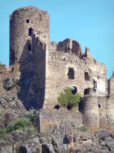 Kasteel van Léotoing - Ruïnes van het middeleeuwse fort