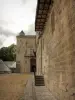 Kasteel van La Roche-Guyon - Gevel van het kasteel