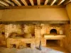 Kasteel van Saint-Fargeau - Binnen in het kasteel: houtoven
