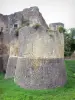 Kasteel van Villandraut - Resten van de middeleeuwse burcht