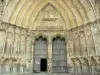 Kathedraal van Sées - Portaal van de Notre Dame gotische