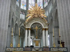 Kathedrale in Sées - In der gotischen Kathedrale Notre-Dame: Chor