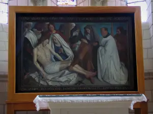 Kerk van Nouans-les-Fontaines - Nouans Pieta, het werk van Jehan Fouquet