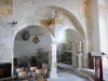 Kerk van Til-Châtel - Binnen in de kerk Saint-Florent: arcades