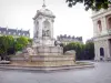 Kirche Saint-Sulpice - Brunnen des Platzes Saint-Sulpice