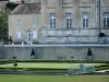 Koninklijke abdij van Celles-sur-Belle - Convent gebouwen en Franse tuin