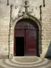 Koninklijke abdij van Celles-sur-Belle - Portaal van de abdij kerk van Onze-Lieve-Vrouw