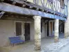 Labastide-d'Armagnac - Maison ancienne à pans de bois