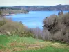 Lac de Lavalette - Vue sur la retenue d'eau et ses rives boisées