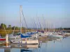 Lac de Madine - Bateaux du port de Nonsard