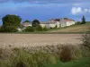 Landscapes of the Vienne - Fields, trees and farm