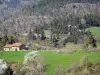 Landschappen van de Ardèche - Stenen huis in een groene omgeving