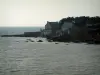 Landschappen van de kust van Bretagne