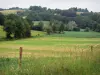 Landschappen van de Landes - Groene landschap van Tursan