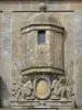 Langres - Detail van de deur van de Mills