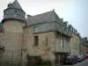 Lannion - Stone house with a slate roof