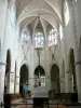Lectoure - Binnen in de kathedraal Saint-Gervais-St.-Protais: koor