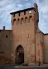 Lescure-d'Albigeois - Clock Tower (middeleeuws dorp poort)