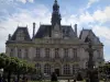 Limoges - Stadhuis en de fontein