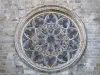 Lodève - Rose de l'ancienne cathédrale Saint-Fulcran