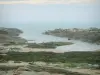 Loire-Atlantique沿海的风景 - 岩石，沙滩和大海（大西洋）