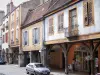 Louhans - Maisons à arcades de la Grande-Rue