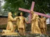 Lourdes - Domaine de la Grotte (heiligdommen, religieuze stad): Station van het Kruis