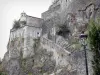 Lourdes - Castle (fort) herbergt de Pyreneeën Museum