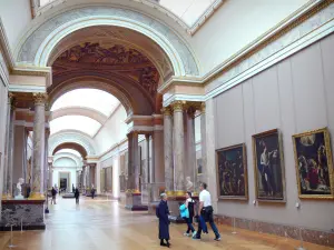 Grande Etagère bois - Musée du Louvre