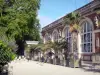 Luxembourg garden - Facade of the orangery and potted palms