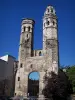 Mâcon - Achthoekige torens van het oude St. Vincent (oude Saint-Vincent)