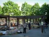 Marseille - Cours Julien avec un marché