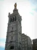 Marseille - Clocher de la basilique Notre-Dame-de-la-Garde