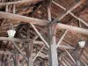O Mas-d'Agenais - Moldura de madeira do mercado de trigo