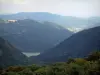 Massif des Vosges - Arbres, montagnes couvertes de forêts, lac et villages (Parc Naturel Régional des Ballons des Vosges)
