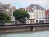 Meaux - Río Marne y las fachadas de la ciudad