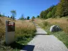 Memorial of the Resistance in Vercors - Path leading to the Resistance Memorial