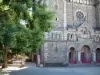 Metz - Temple Neuf, place et arbres