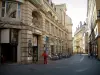 Metz - Rue, terrasse de café et bâtiments