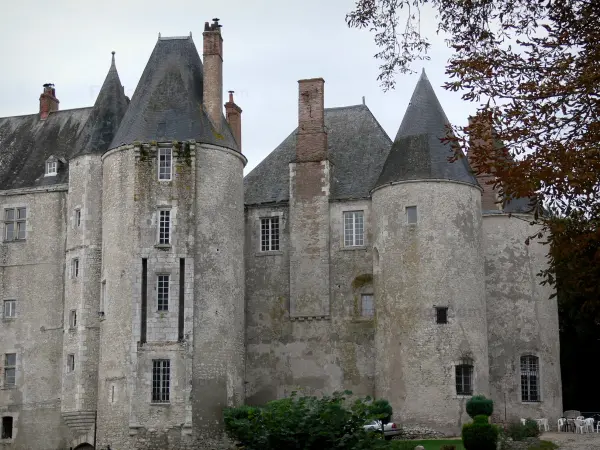 Meung-sur-Loire - Castelo de Meung-sur-Loire (antiga residência dos bispos de Orleans)