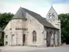 Millevaches plateau - Millevaches Regional Nature Park in Limousin: Saint-Gilles Saint-Georges Church and Romanesque Tarnac