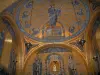 Mont Sainte-Odile - Couvent (monastère) : mosaïque à l'intérieur de la chapelle des Larmes