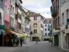 Montbéliard - Casas e lojas da rue des Febvres (cidade velha)