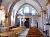 Montbrun-les-Bains - Interieur van de kerk